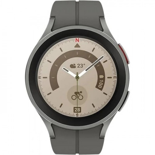 Умные часы Samsung Galaxy Watch5 Pro 45mm grey titanium (серый титан)