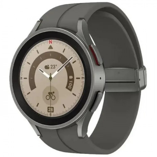 Умные часы Samsung Galaxy Watch5 Pro 45mm grey titanium (серый титан)