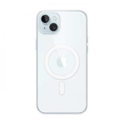 Cиликоновый чехол MagSafe для iPhone 15 Plus