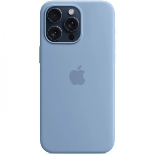 Чехол MagSafe для iPhone 15 Pro, winter blue