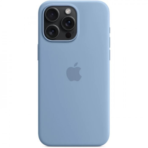 Чехол MagSafe для iPhone 15 Pro, winter blue