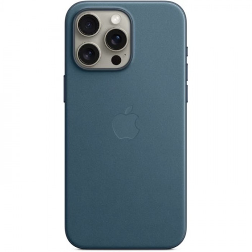 Чехол MagSafe FineWoven для iPhone 15 Pro Max, pacific blue