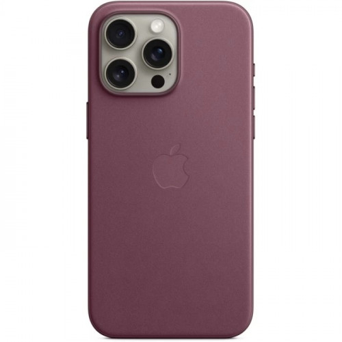 Чехол MagSafe FineWoven для iPhone 15 Pro, mulberry