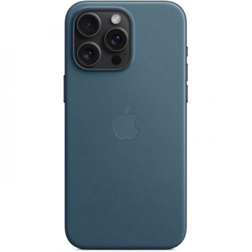 Чехол MagSafe FineWoven для iPhone 15 Pro, pacific blue