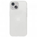 Чехол силиконовый для iPhone 15 Pro, прозрачный