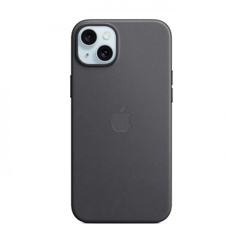Чехол MagSafe FineWoven для iPhone 15 Plus, black