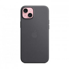 Чехол MagSafe FineWoven для iPhone 15 Plus, black