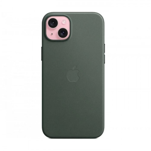 Чехол MagSafe FineWoven для iPhone 15 Plus, green