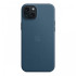 Чехол MagSafe FineWoven для iPhone 15 Plus, pacific blue