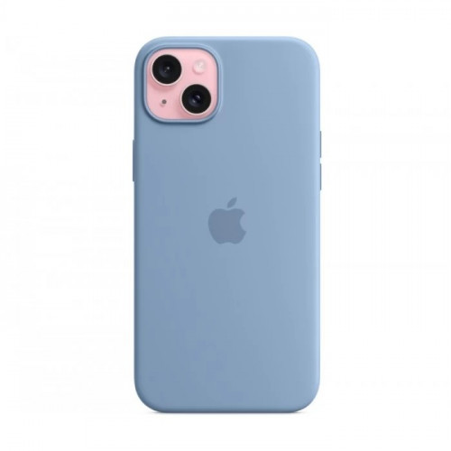Чехол MagSafe для iPhone 15 Plus, winter blue