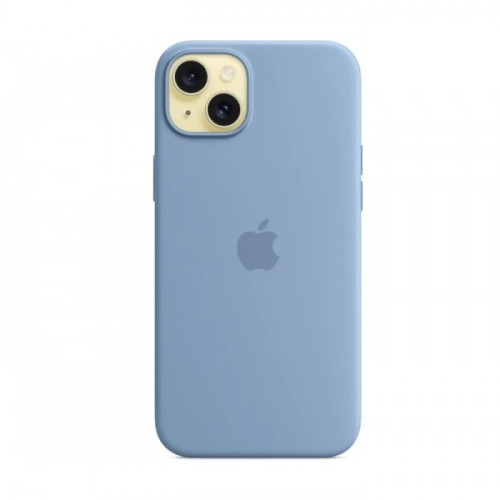 Чехол MagSafe для iPhone 15 Plus, winter blue