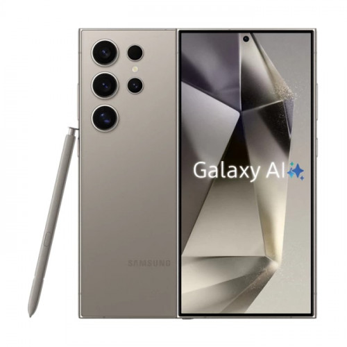 Смартфон Samsung Galaxy S24 Ultra 12/1TB (SM-S928B), NanoSIM + eSIM, Titanium Grey (серый титан)