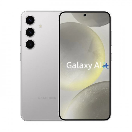 Смартфон Samsung Galaxy S24 8/256GB, (SM-S921B), NanoSIM + eSIM, Marble Grey (серый)