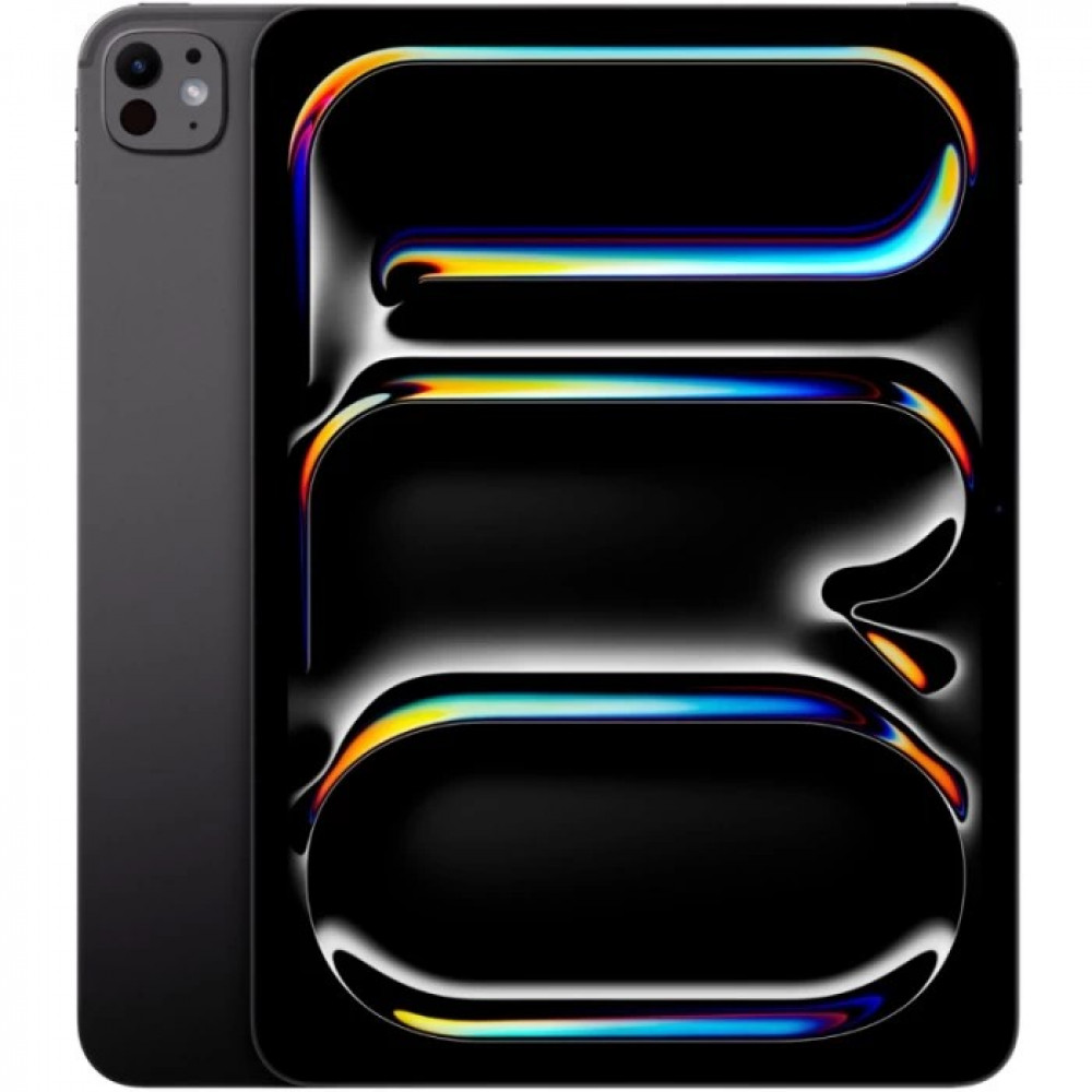 Apple iPad Pro 11" M4 (2024) Wi-Fi + Cellular 2 ТБ, нанотекстурное стекло, черный космос