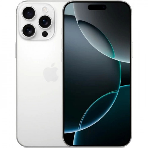 Смартфон Apple iPhone 16 Pro Max 1 ТБ, Nano SIM + eSIM, White Titanium