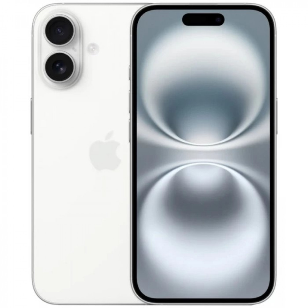 Apple iPhone 16 256 ГБ, Nano SIM + eSIM, Белый