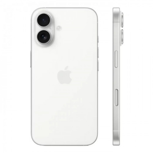 Смартфон Apple iPhone 16 256 ГБ, Nano SIM + eSIM, Белый