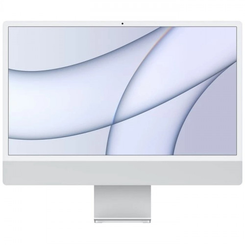 Apple iMac 24" Retina 4,5K, (M1 8C CPU, 8C GPU), 8 ГБ, 512 ГБ SSD, MGPD3, серебристый