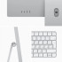 Apple iMac 24" Retina 4,5K, (M1 8C CPU, 8C GPU), 8 ГБ, 512 ГБ SSD, MGPD3, серебристый