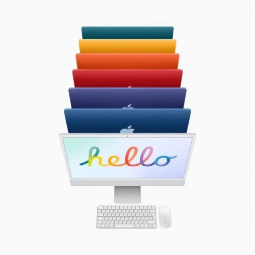 Моноблок Apple iMac 24" Retina 4,5K, (M1 8C CPU, 8C GPU), 8 ГБ, 512 ГБ SSD (Z1310005F) фиолетовый
