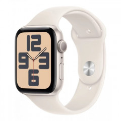 Apple Watch SE (2024) 44 мм, Aluminium Case, ремешок Sport Band сияющая звезда S/M
