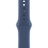 Смарт-часы Apple Watch SE (2024) 44 мм, Aluminium Case серебристый, ремешок Sport Band Denim S/M
