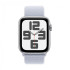 Смарт-часы Apple Watch SE (2024) 40 мм, Aluminium Case серебристый, ремешок Sport Loop Blue Cloud