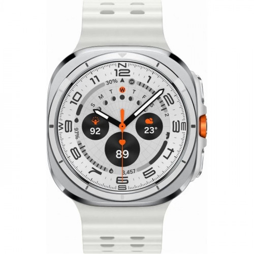 Samsung Galaxy Watch Ultra 47мм LTE, белый титан/белый