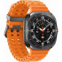 Samsung Galaxy Watch Ultra 47мм LTE, черный титан/оранжевый
