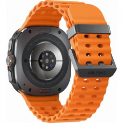 Samsung Galaxy Watch Ultra 47мм LTE, черный титан/оранжевый