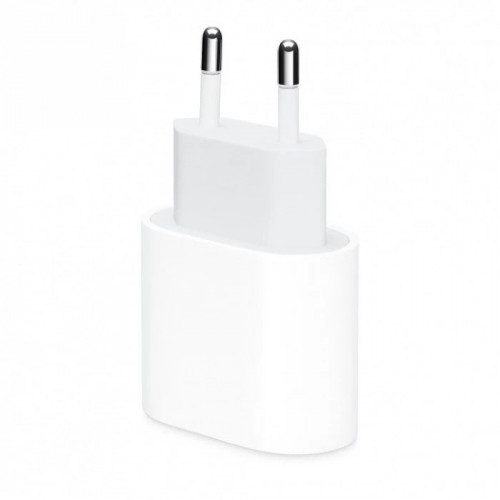 Сетевое зарядное устройство Apple 20W, USB Type-C, Белый MHJE3