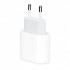 Сетевое зарядное устройство Apple 20W, USB Type-C, Белый MHJE3