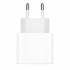 Сетевое зарядное устройство Apple 20W, USB Type-C, Белый MHJE3