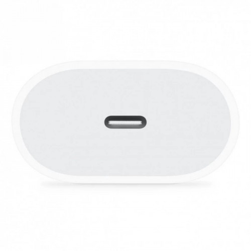Сетевое зарядное устройство Apple 20W, USB Type-C, Белый MHJE3