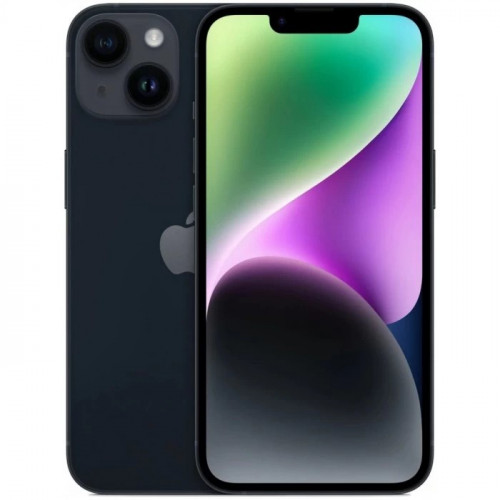 Смартфон Apple iPhone 14 256 ГБ, nano SIM + eSIM, темная ночь