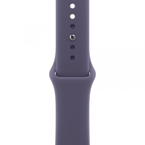 Смарт-часы Apple Watch Series 11, 42 мм, корпус Silver Aluminum, ремешок Sport Band Purple Fog S/M