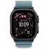 Смарт-часы Apple Watch Ultra 3, 49 мм, Black Titanium, ремешок Alpine голубой L