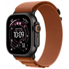 Apple Watch Ultra 3, 49 мм, Black Titanium, ремешок Alpine терракотовый M