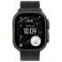 Смарт-часы Apple Watch Ultra 3, 49 мм, Black Titanium, ремешок Milanese чёрный S
