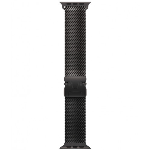 Смарт-часы Apple Watch Ultra 3, 49 мм, Black Titanium, ремешок Milanese чёрный S