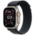 Смарт-часы Apple Watch Ultra 3, 49 мм, Natural Titanium, ремешок Alpine чёрный M