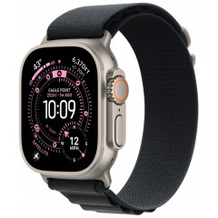 Apple Watch Ultra 3, 49 мм, Natural Titanium, ремешок Alpine черный M