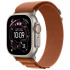 Смарт-часы Apple Watch Ultra 3, 49 мм, Natural Titanium, ремешок Alpine терракотовый M