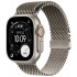 Смарт-часы Apple Watch Ultra 3, 49 мм, Natural Titanium, ремешок Milanese натуральный M