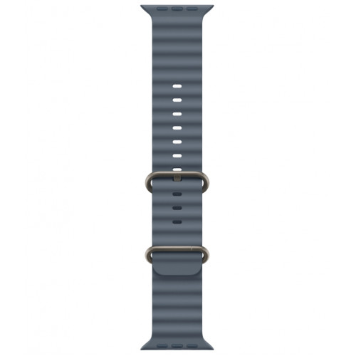 Смарт-часы Apple Watch Ultra 3, 49 мм, Natural Titanium, ремешок Ocean якорный синий