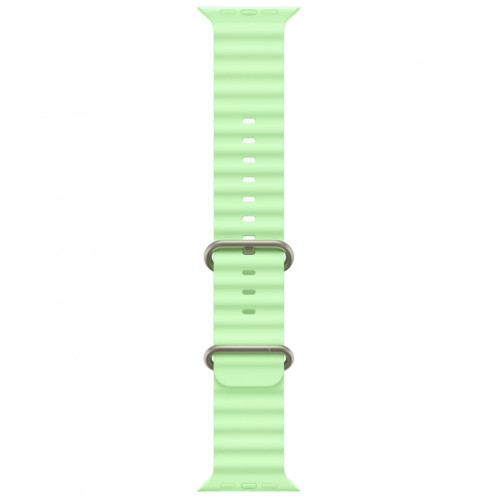 Смарт-часы Apple Watch Ultra 3, 49 мм, Natural Titanium, ремешок Ocean зелёный неон