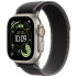 Смарт-часы Apple Watch Ultra 3, 49 мм, корпус Natural Titanium, ремешок Trail чёрный/угольно-чёрный M/L
