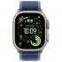Смарт-часы Apple Watch Ultra 3, 49 мм, корпус Natural Titanium, ремешок Trail синий S/M