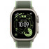 Смарт-часы Apple Watch Ultra 3, 49 мм, корпус Natural Titanium, ремешок Trail зелёный/неон S/M