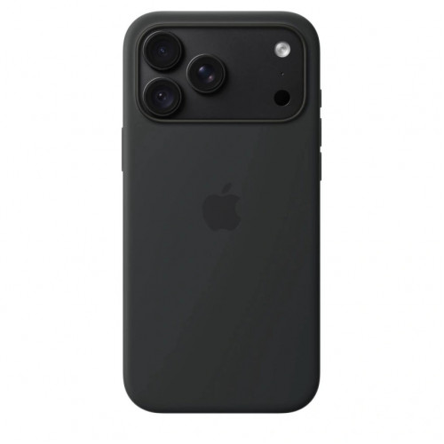 Чехол Apple Silicone Case with MagSafe для iPhone 18 Pro Black (MK8Y4)